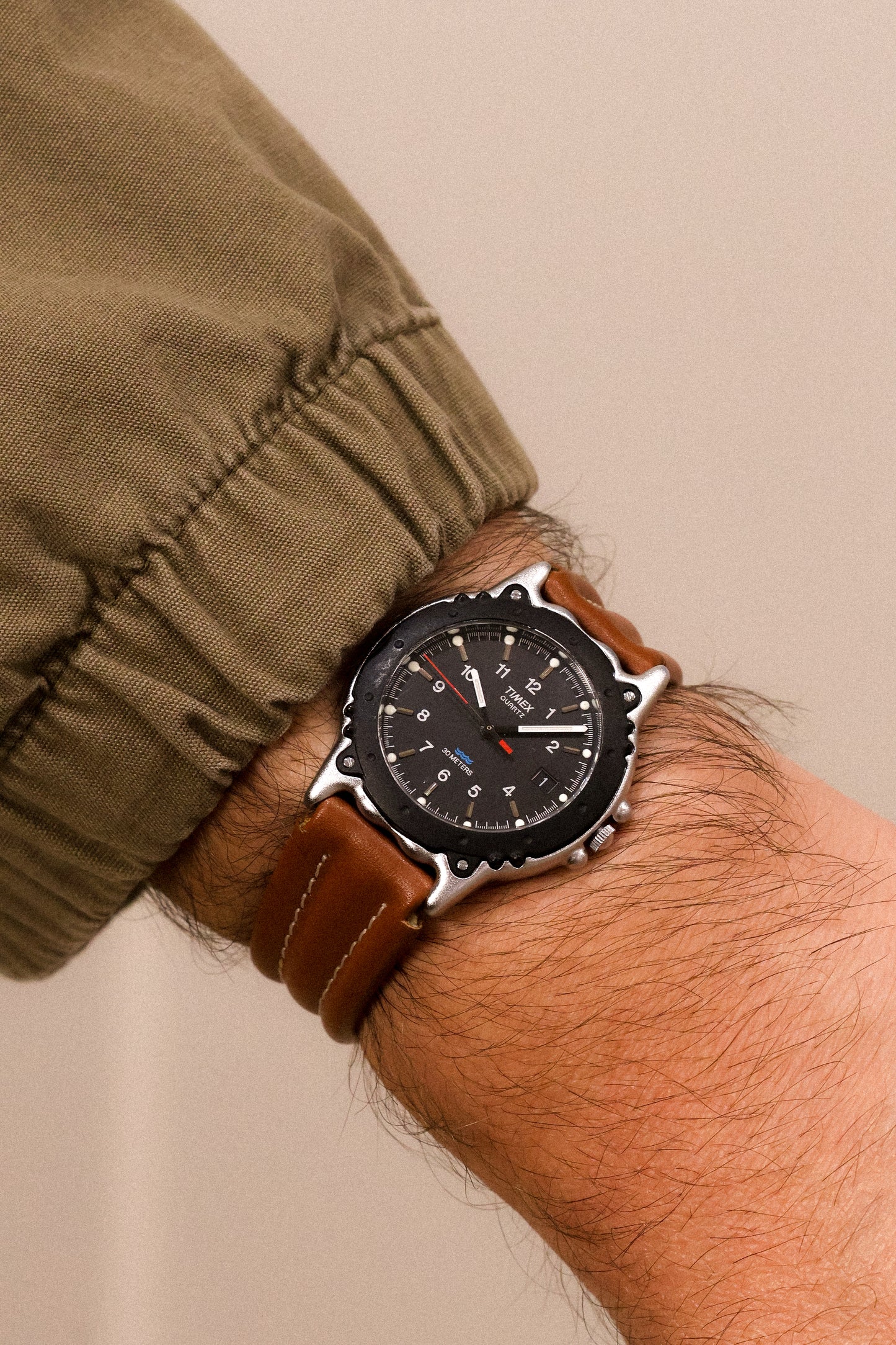 1993 Timex Field Watch - Black Dial