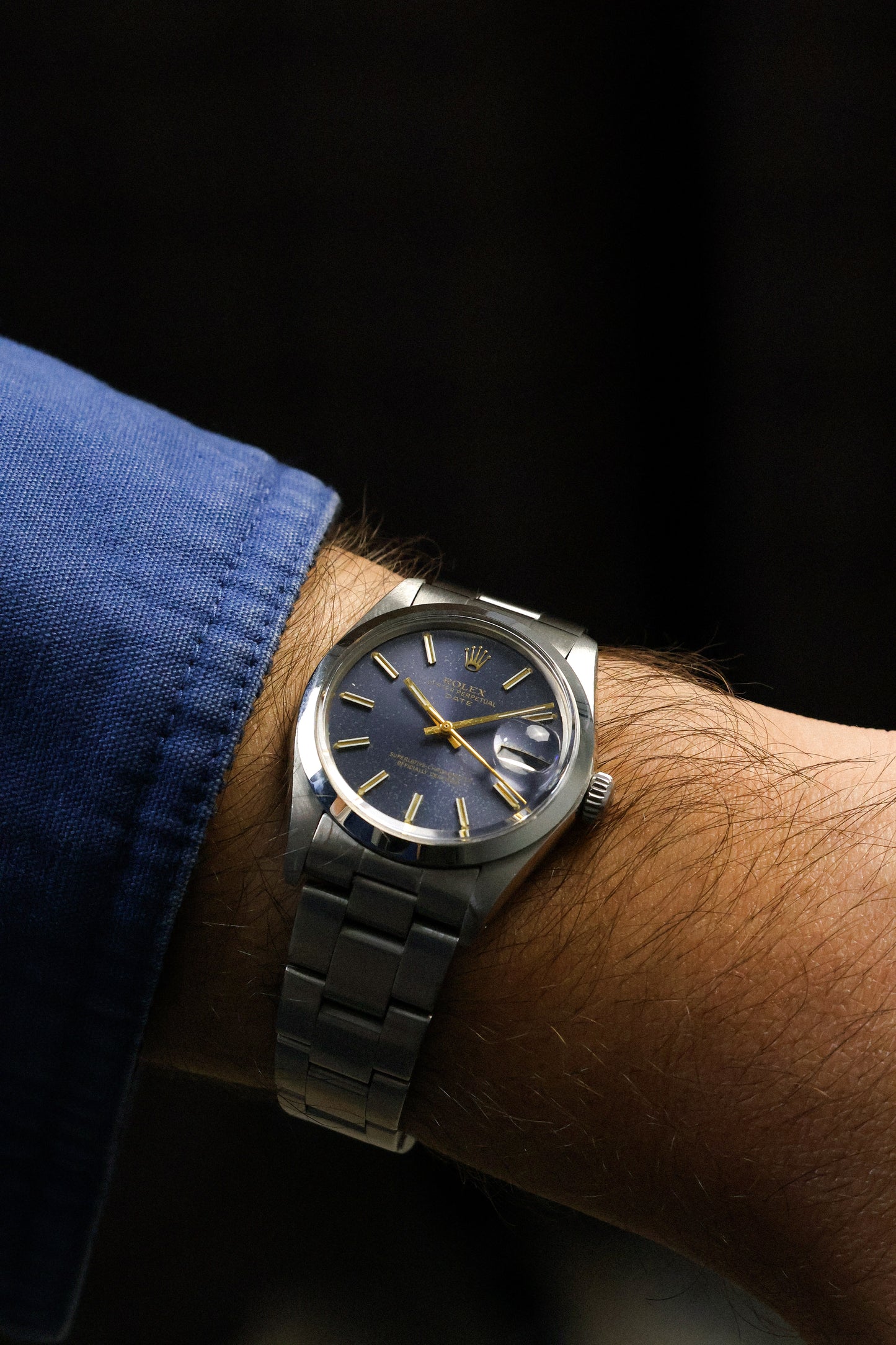 1976 Rolex Date 1500 “Starry Night”