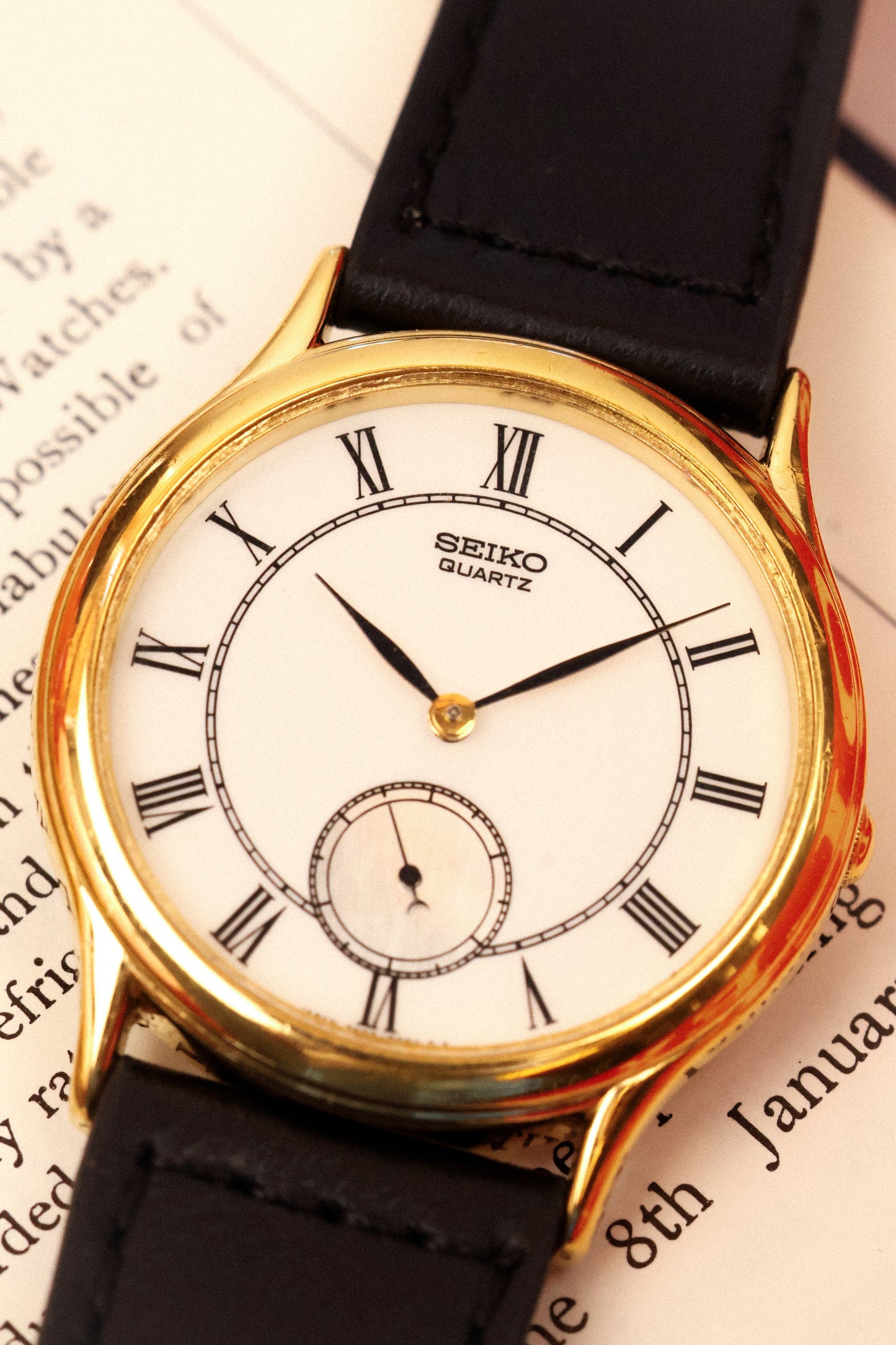 1999 Seiko “SAMPLE” Roman Dial Small Seconds