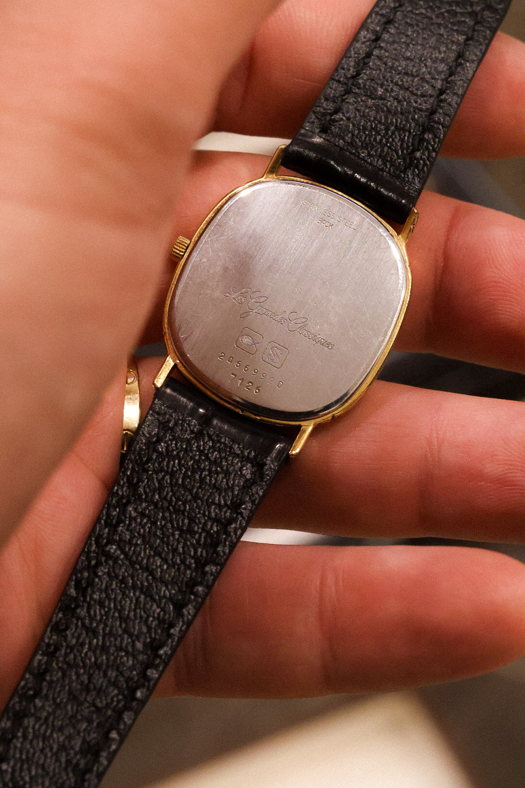 1980s Longines Les Grandes Classiques Quartz Roman Ellipse