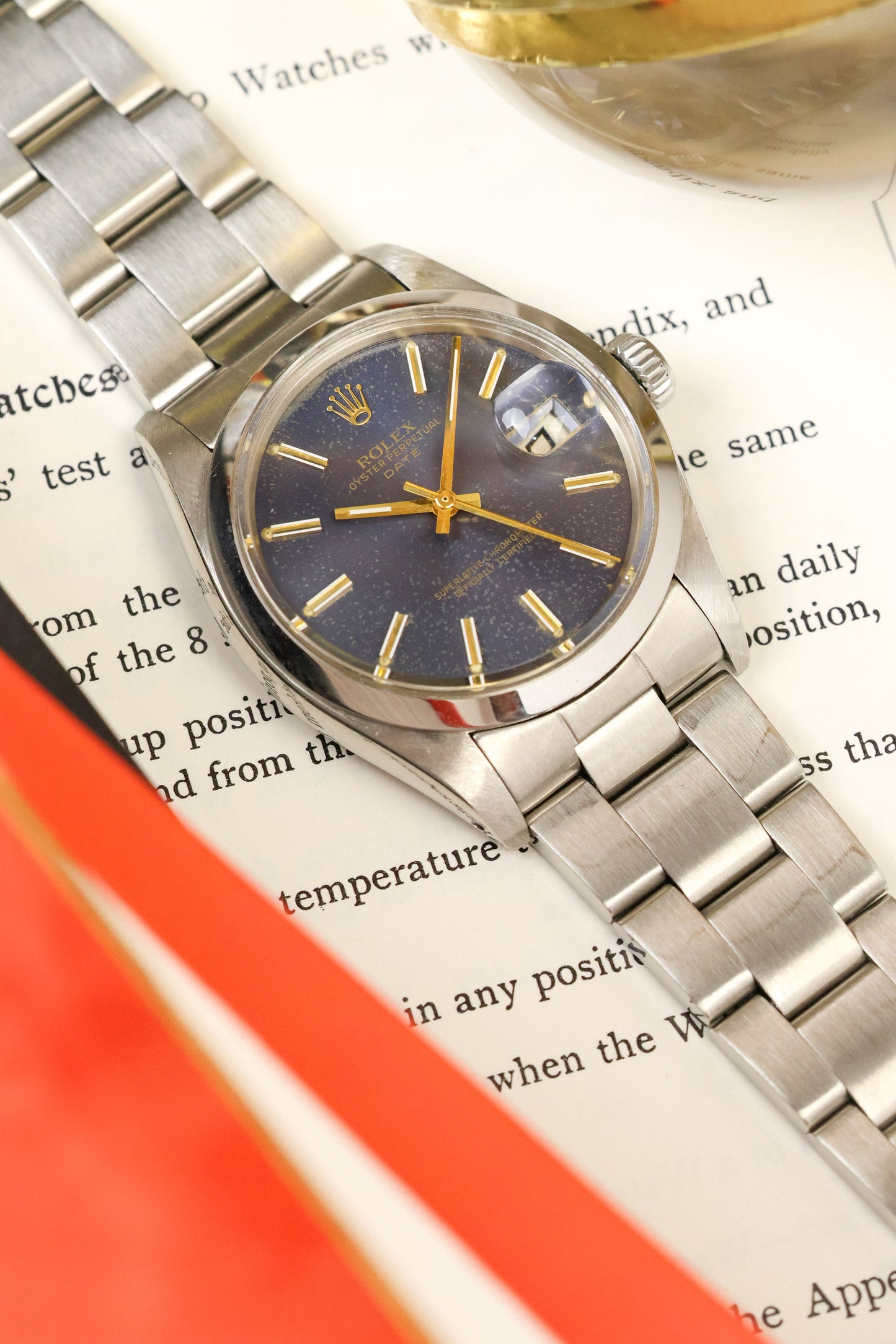 1976 Rolex Date 1500 “Starry Night”