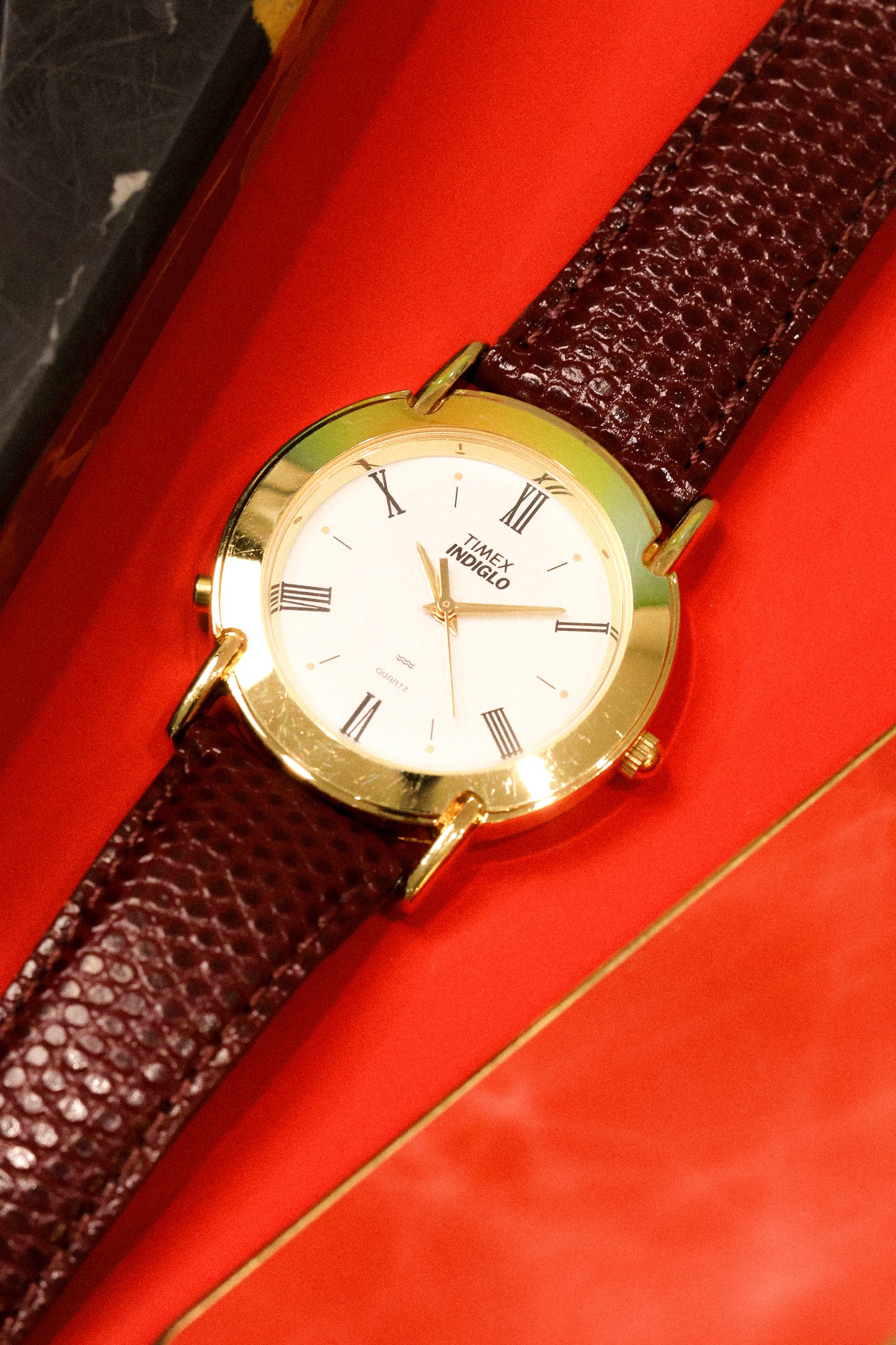 1993 Timex Indiglo Disco Volante - Roman Numerals