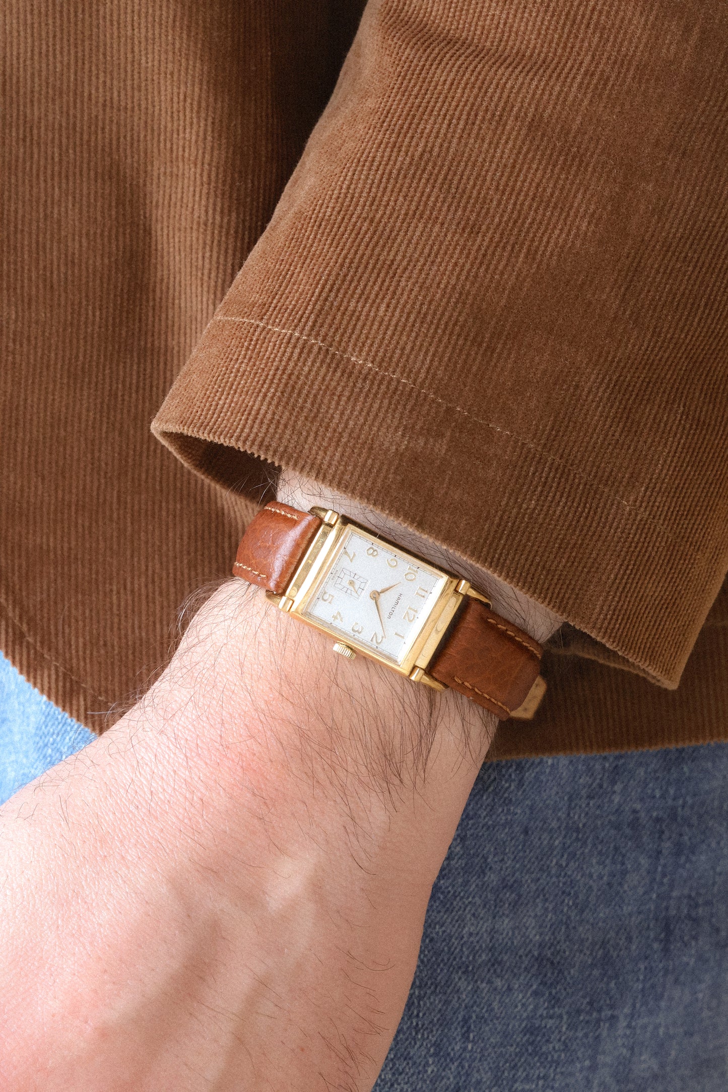 80’s Hamilton Wilshire - Registered Edition - 18K Gold Electro Plated