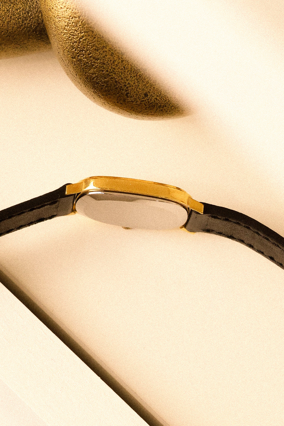 1970s Mechanical Omega De Ville Golden Ellipse