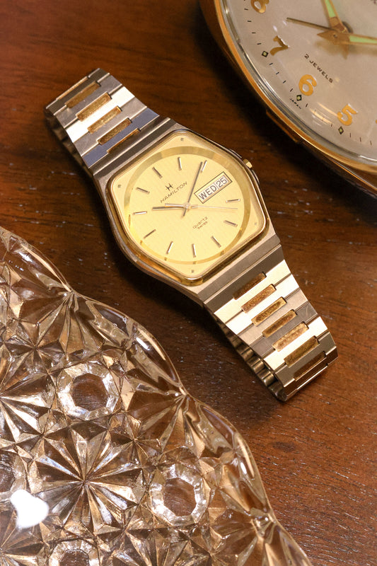 80’s Hamilton Tonneau Day-Date