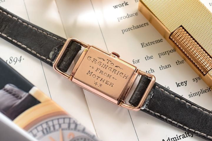 1939 Hamilton Wilshire Coral - 14K Rose Gold Filled