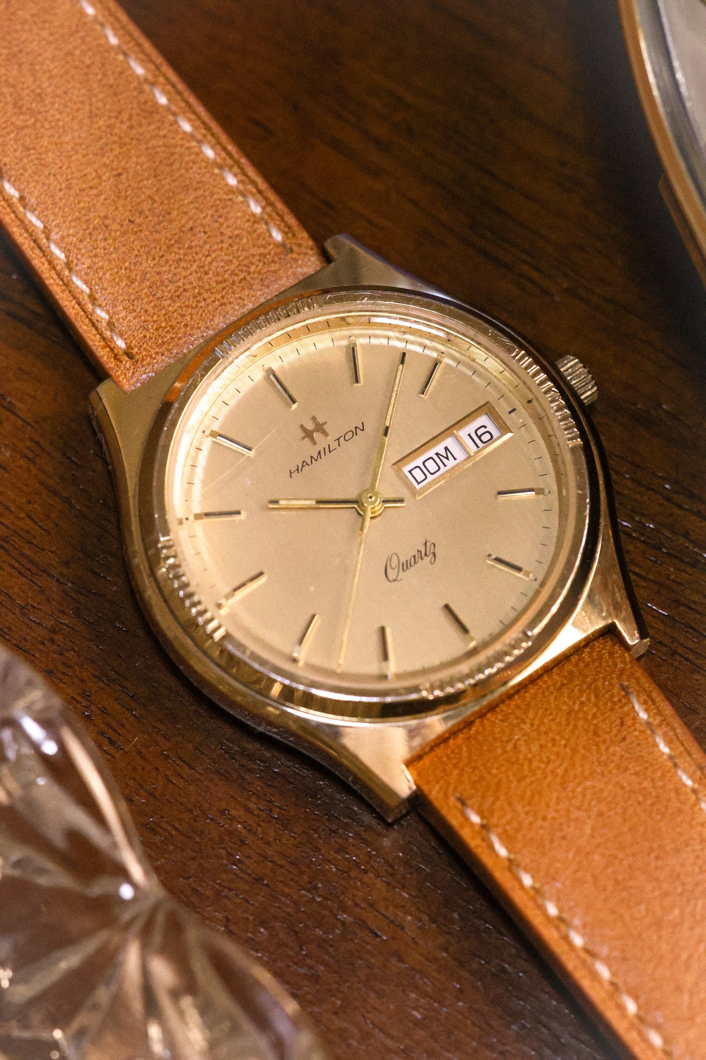 80’s Hamilton Ornate Bezel Day-Date