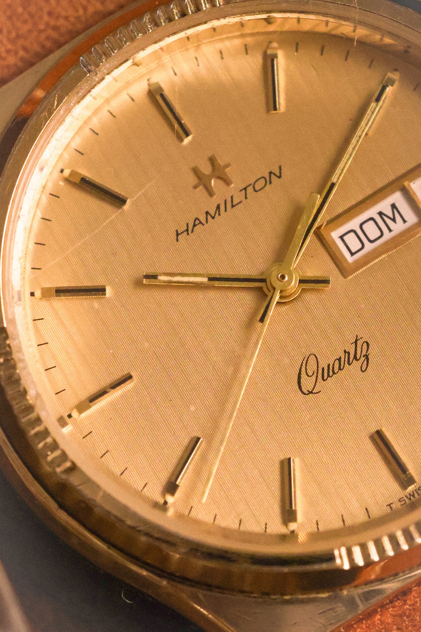 80’s Hamilton Ornate Bezel Day-Date