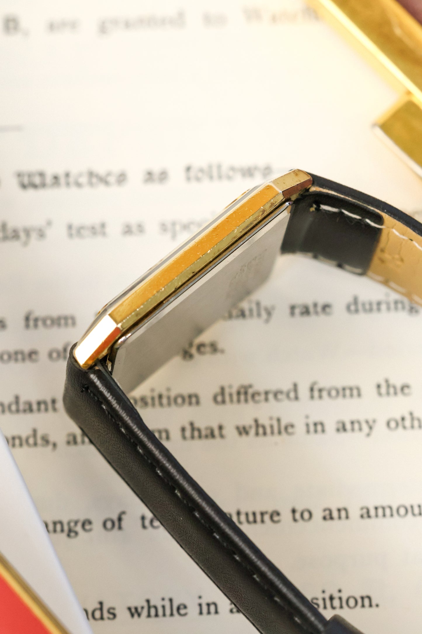 1986 Seiko Lacquered Bezel Gilt Octo