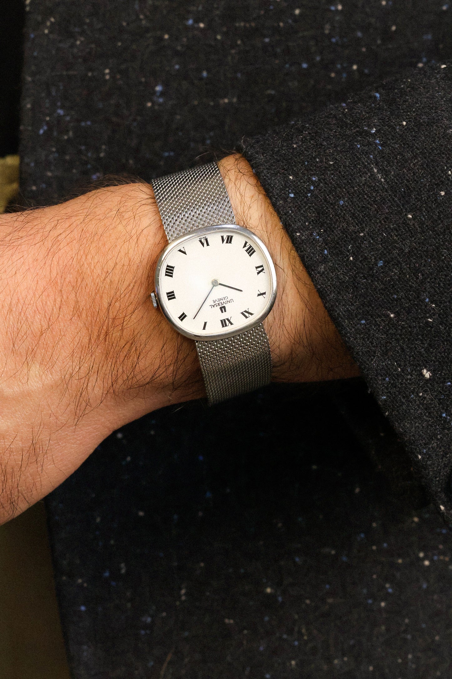 70s Universal Geneve Roman Ellispe