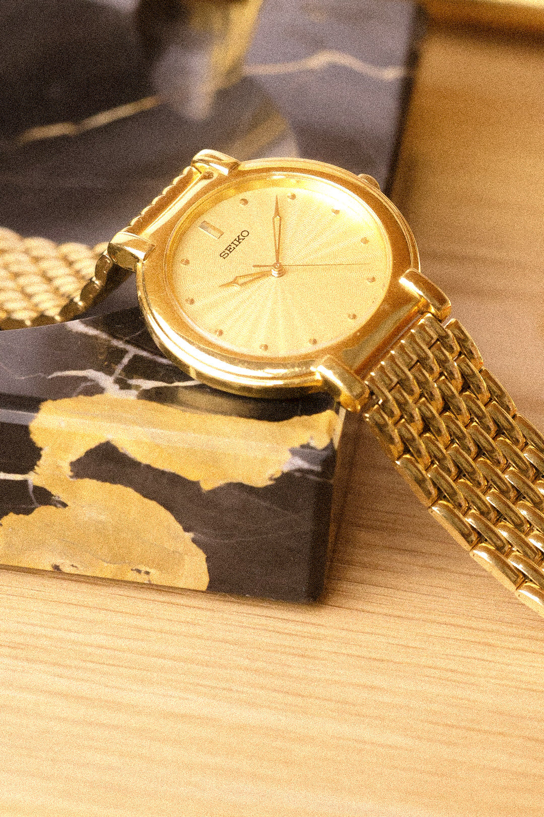 1995 Seiko Golden Sunburst Disco Volante