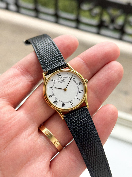 1986 Seiko Roman Sector Dial Ronde