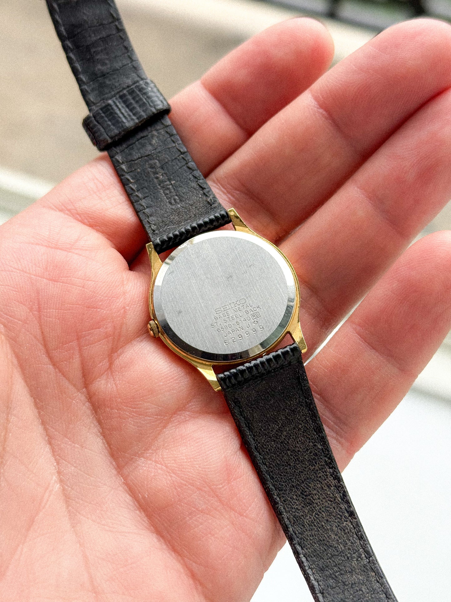 1986 Seiko Roman Sector Dial Ronde