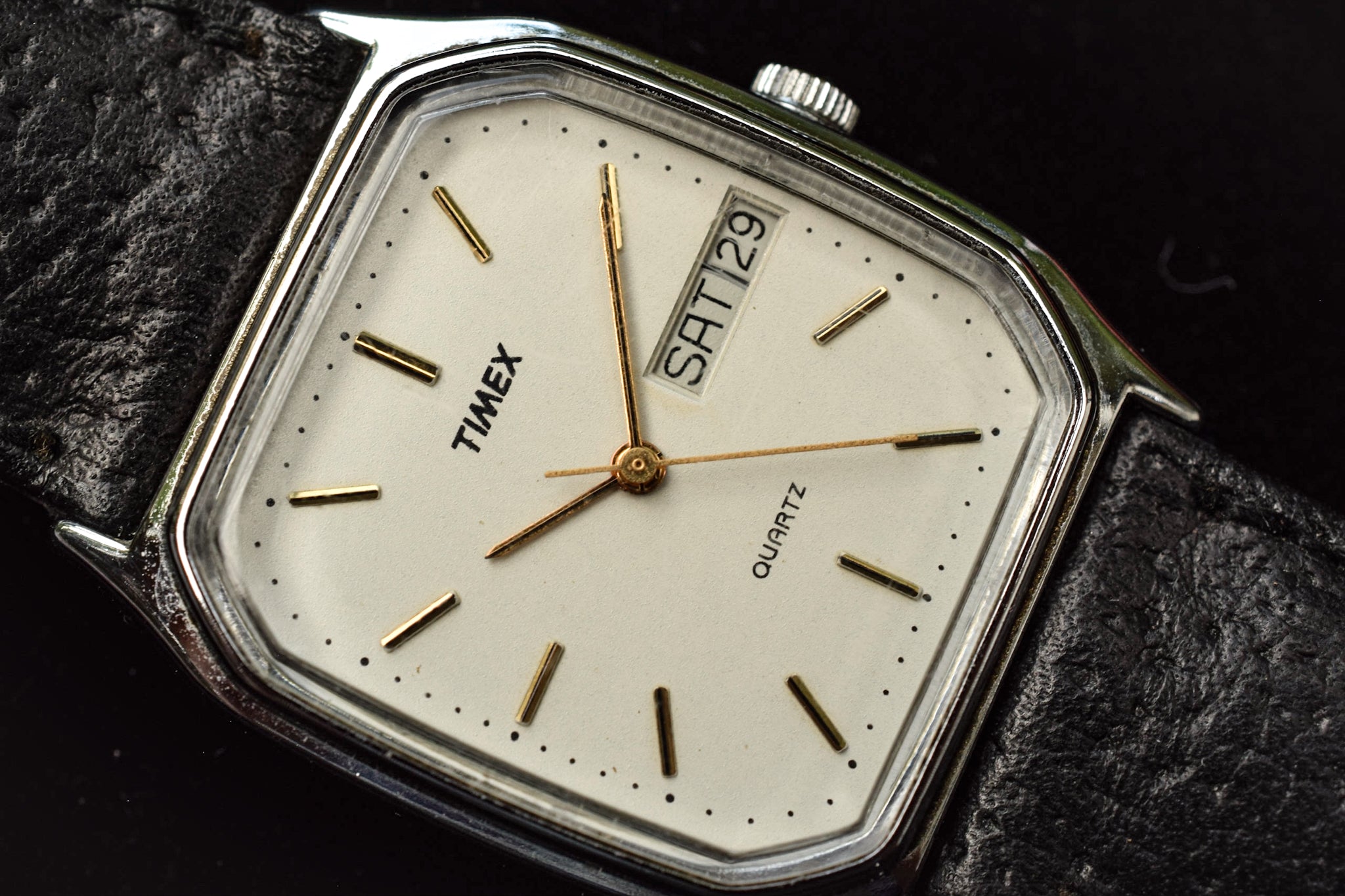 Vintage timex day on sale date