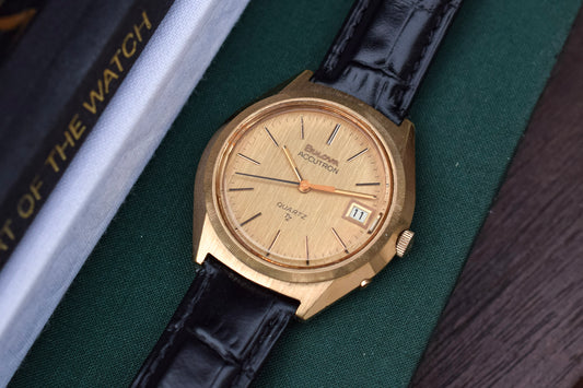 Vintage 1977 Bulova Accutron Quartz Watch - Award Piece