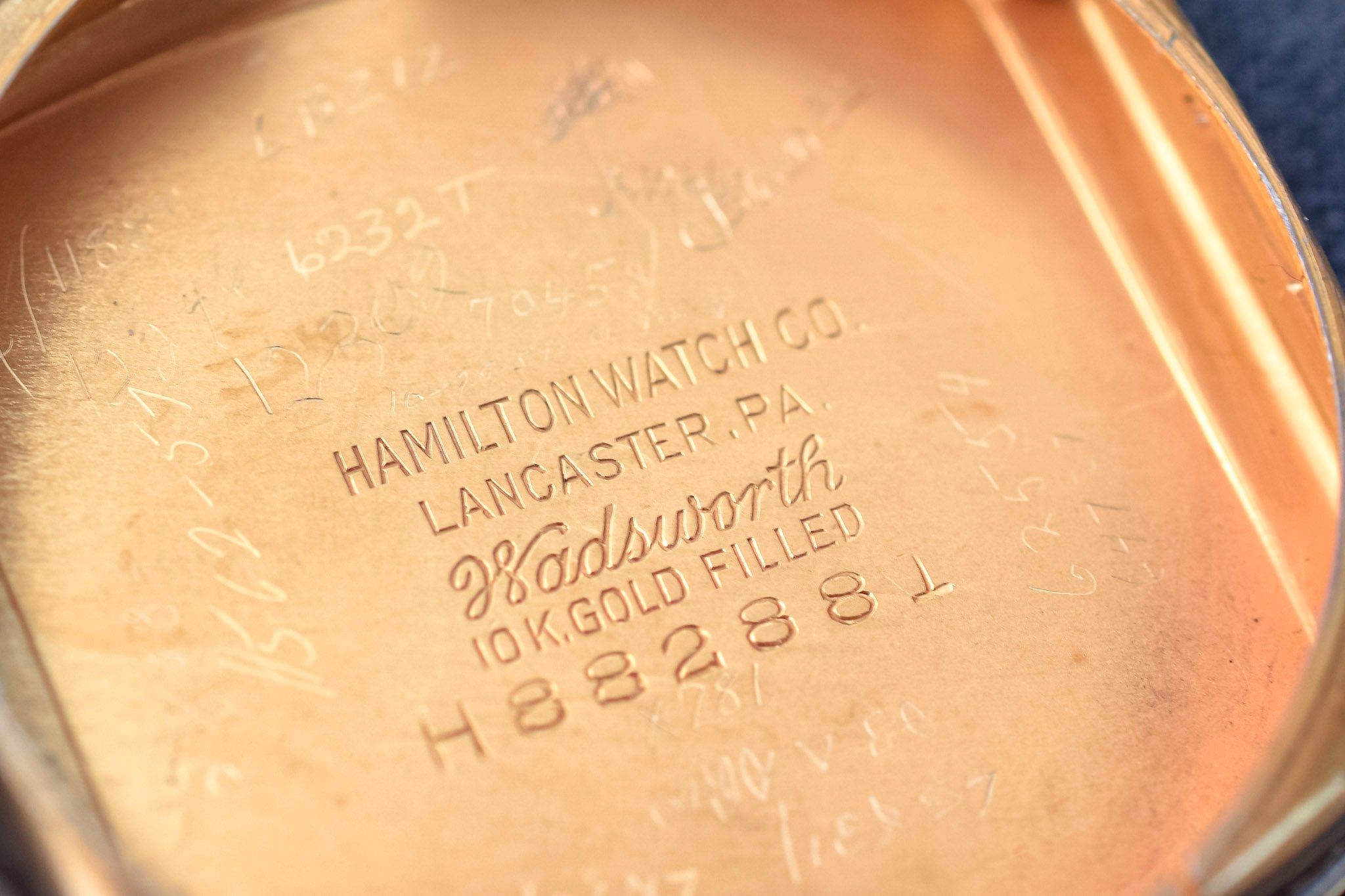 1941 Vintage 14K Gold Filled Mechanical Hamilton Martin