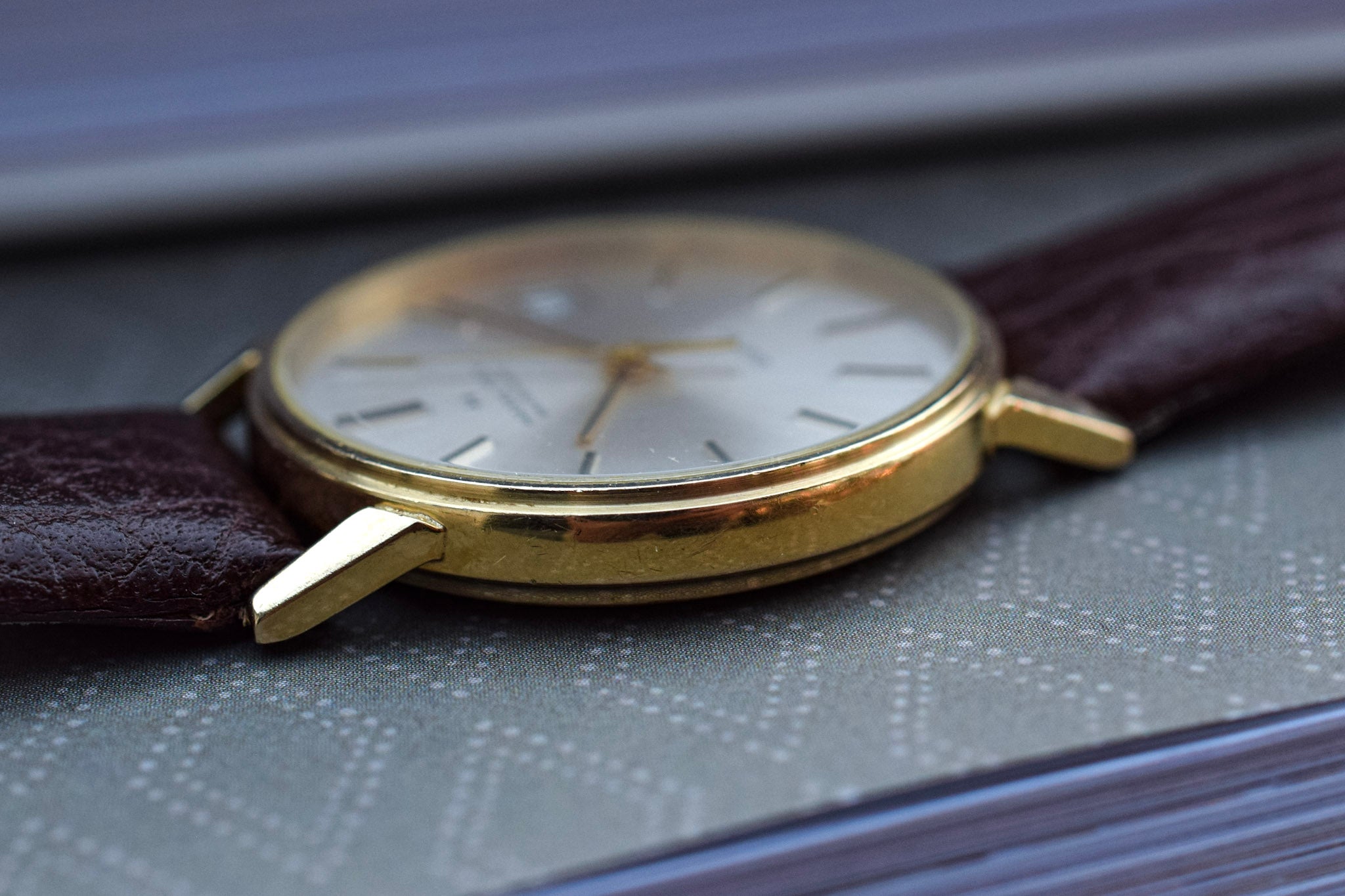 Vintage 10K Gold Filled Hamilton Masterpiece Quartz Watch - Award Piece