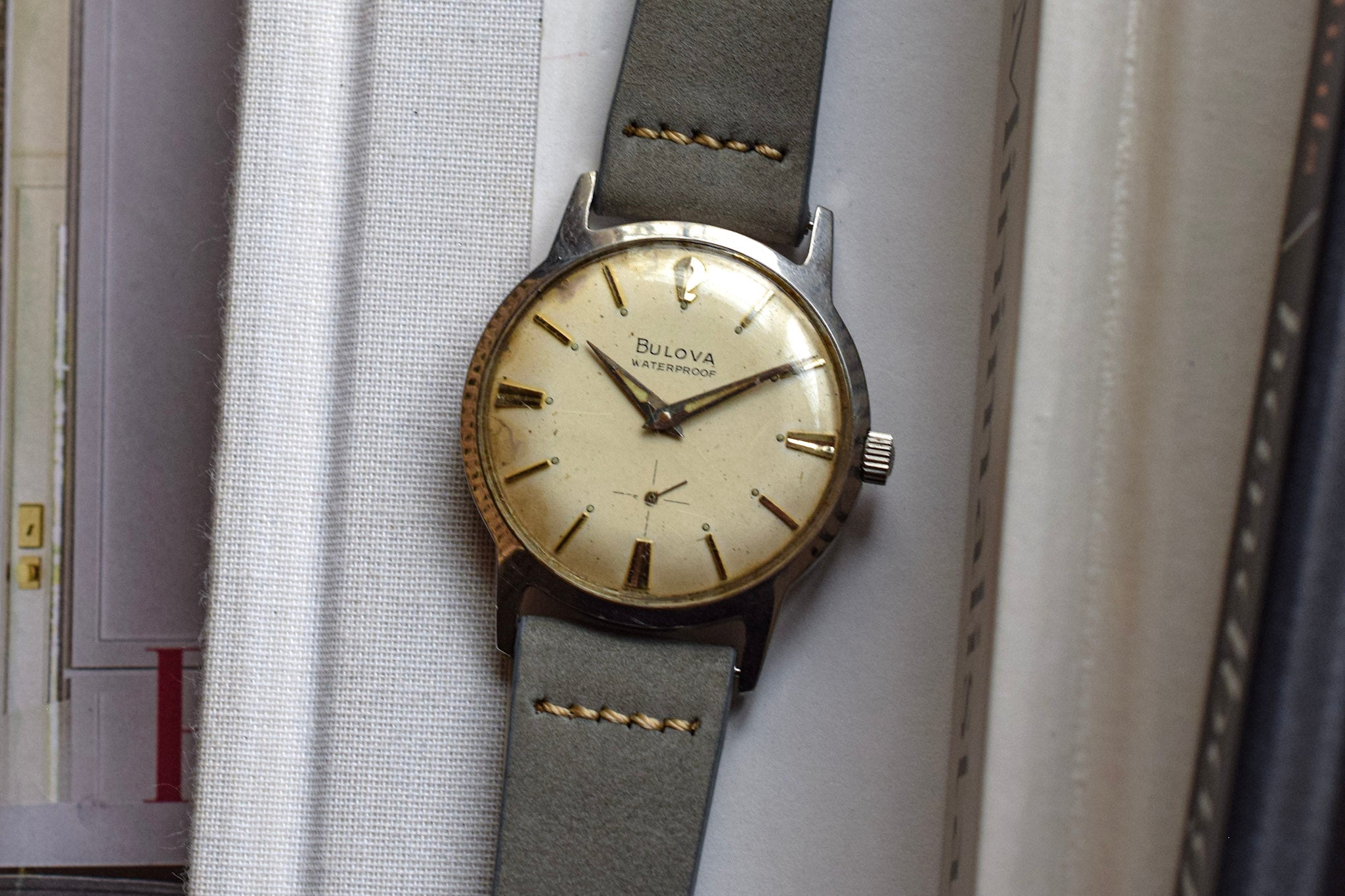 1963 Bulova Mechanical Patina Dial