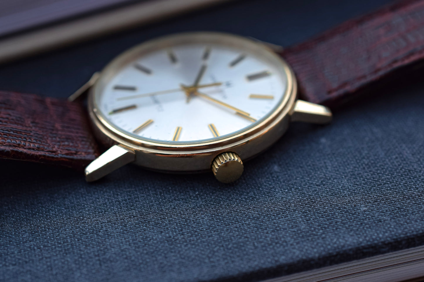 Vintage 10K Gold Filled Hamilton Quartz Watch - Award Piece