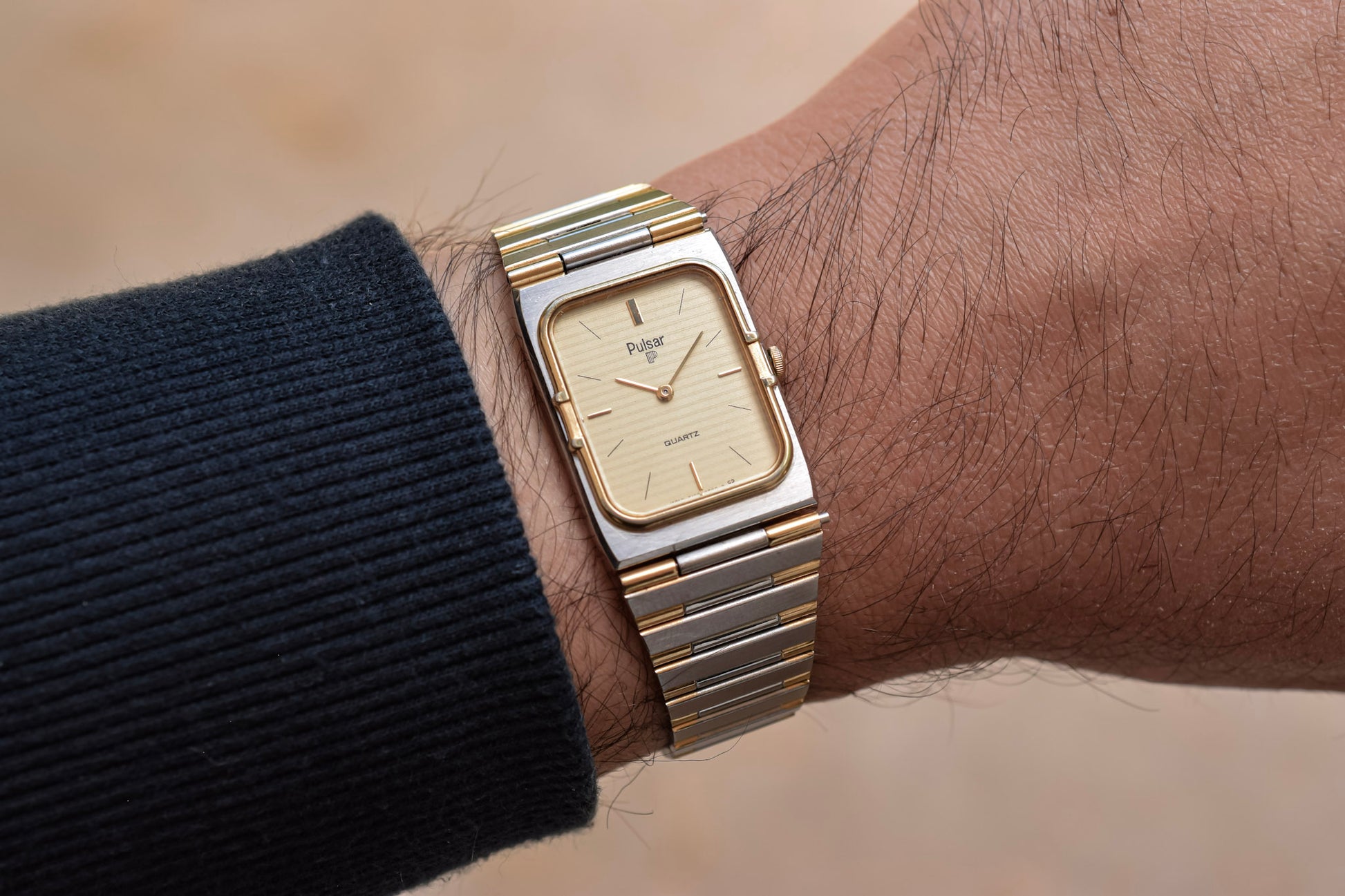 Vintage 1985 Pulsar Quartz Tank Watch – Oldtimer Watch Shop