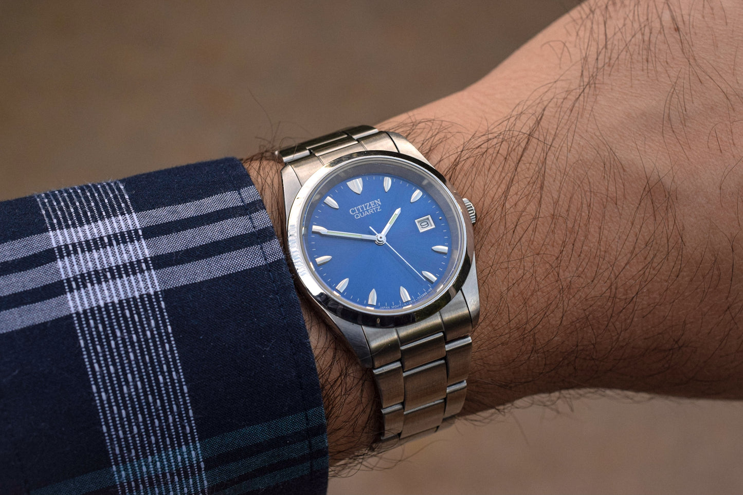 Vintage Citizen Blue Dial “OP”