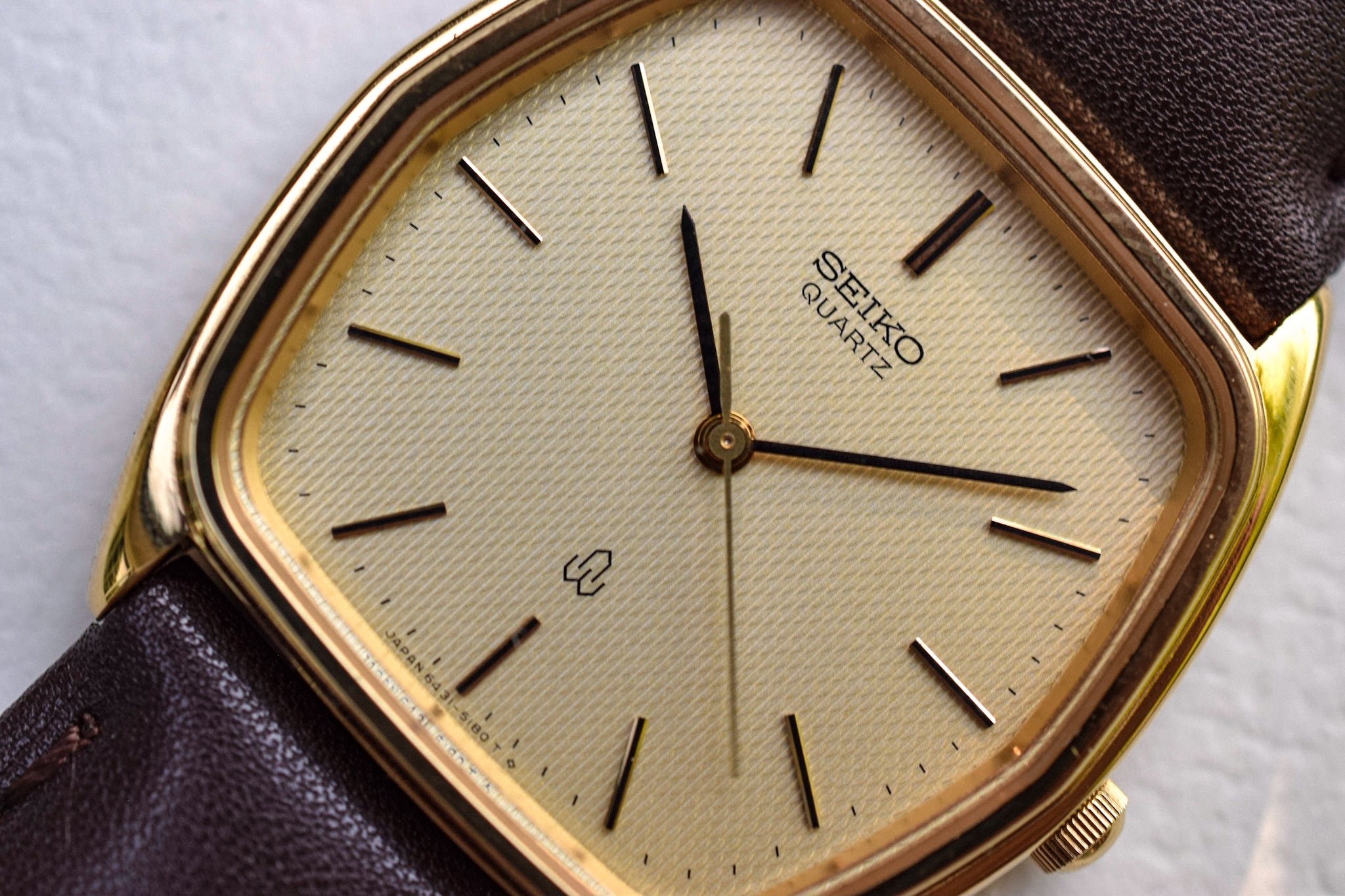 Seiko hexagon watch hot sale