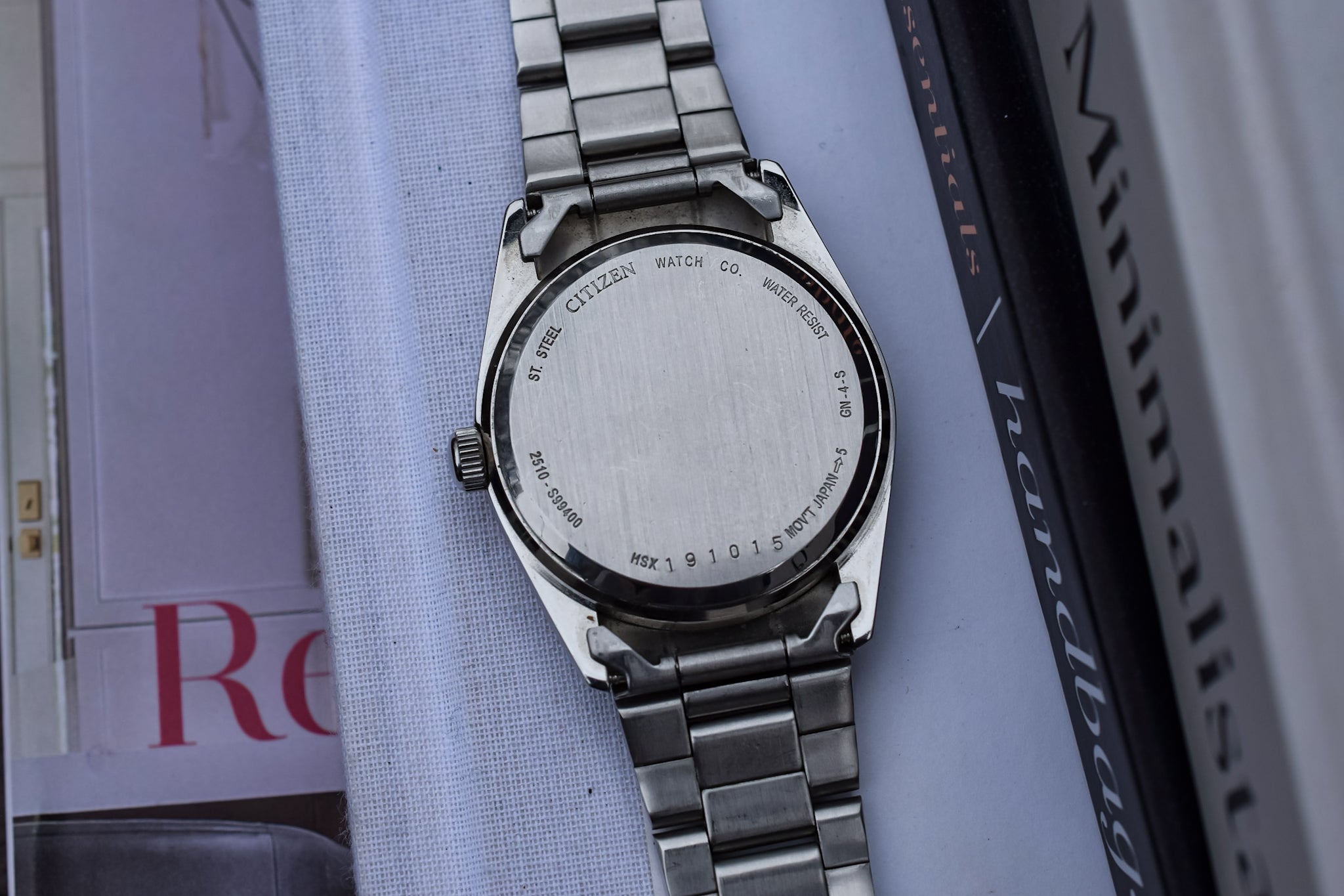 Vintage citizen watch online serial numbers