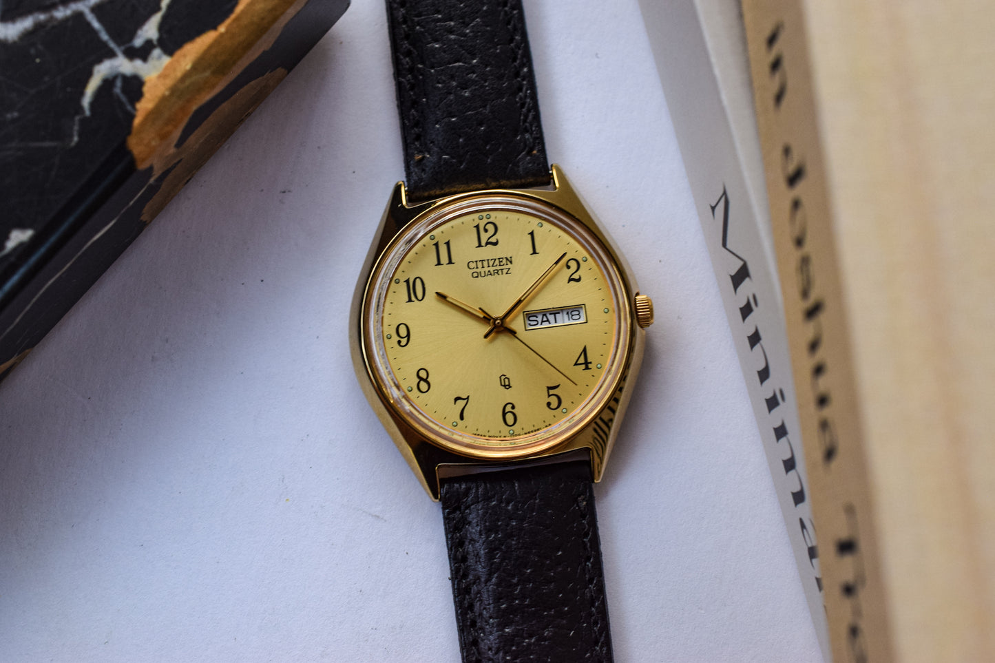 Vintage Citizen CQ Arabic Numerals